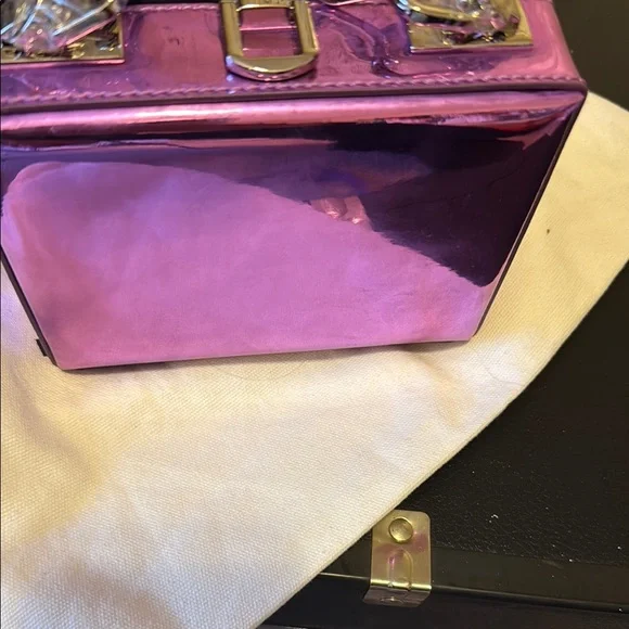 LIKE NEW Brandon Blackwood Purple Women's mini Bag - Picture 6 of 7